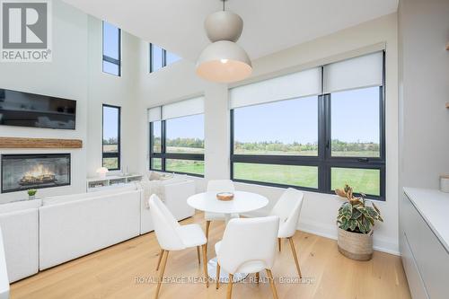 363 Albert Street, Guelph/Eramosa, ON - Indoor Photo Showing Dining Room With Fireplace