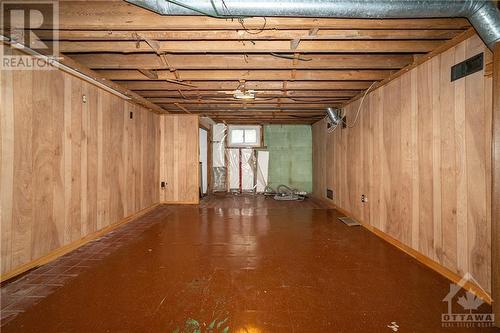 Partially finished basement with 2 large spaces - 4239 Fallowfield Road, Ottawa, ON 