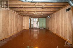 Partially finished basement with 2 large spaces - 