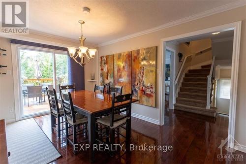 3065 Uplands Drive, Ottawa, ON - Indoor Photo Showing Dining Room