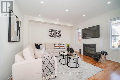 20 Hickling Lane, Ajax (Northwest Ajax), ON - Indoor Photo Showing Other Room With Fireplace