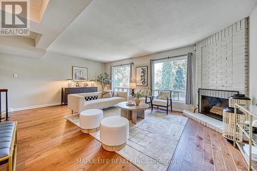 83 Flaming Rose Way, Toronto (Willowdale East), ON - Indoor Photo Showing Living Room With Fireplace