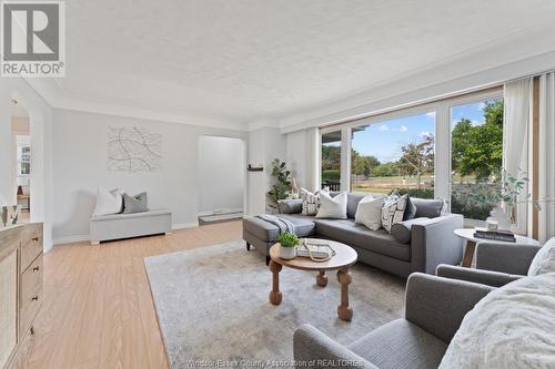 1655 Partington Avenue, Windsor, ON - Indoor Photo Showing Living Room