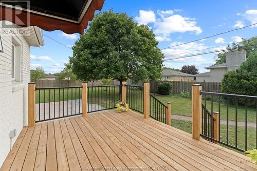 1655 Partington Avenue, Windsor, ON - Outdoor With Deck Patio Veranda With Exterior