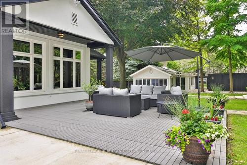 398 Winston Churchill Boulevard, Oakville, ON - Outdoor With Deck Patio Veranda