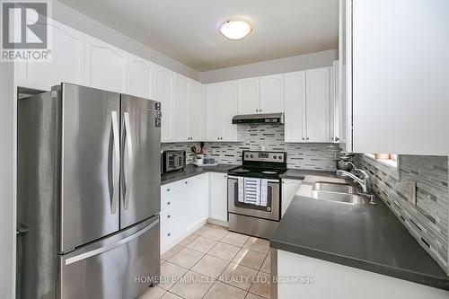 482 Van Kirk Drive, Brampton, ON - Indoor Photo Showing Kitchen With Stainless Steel Kitchen With Double Sink With Upgraded Kitchen