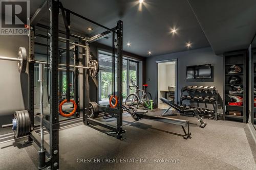 1345 Glenburnie Road, Mississauga (Mineola), ON - Indoor Photo Showing Gym Room