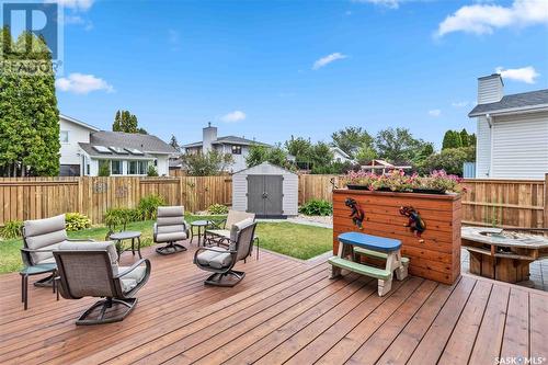 146 Chan Crescent, Saskatoon, SK - Outdoor With Deck Patio Veranda