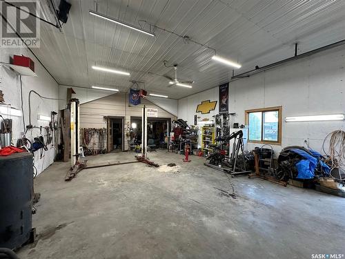 Malinowski Acreage, Hudson Bay Rm No. 394, SK - Indoor Photo Showing Garage