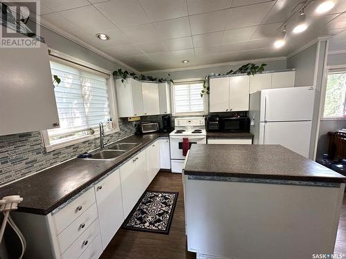 Malinowski Acreage, Hudson Bay Rm No. 394, SK - Indoor Photo Showing Kitchen With Double Sink