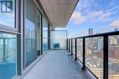 2606 - 290 Adelaide Street W, Toronto (Waterfront Communities), ON - Outdoor With Balcony With Exterior