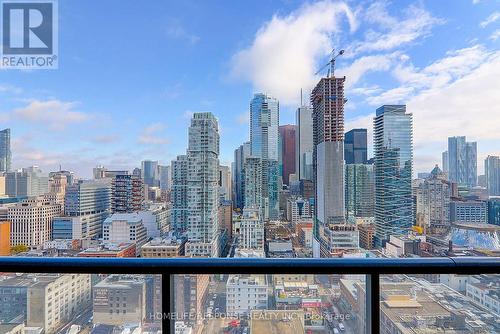 2606 - 290 Adelaide Street W, Toronto (Waterfront Communities), ON - Outdoor With Balcony