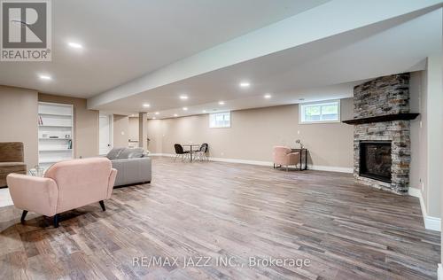 802 Smith Street, Brighton, ON - Indoor Photo Showing Basement With Fireplace