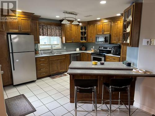 6 Mitchell Street, Happy Valley-Goose Bay, NL - Indoor Photo Showing Kitchen With Double Sink