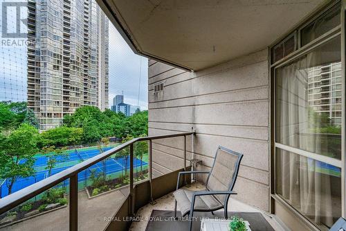 406 - 55 Kingsbridge Garden Circle, Mississauga (Hurontario), ON - Outdoor With Balcony With Exterior