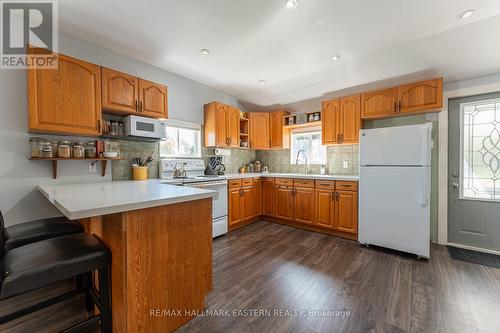 16 Cedar Dale Drive, Kawartha Lakes (Kirkfield), ON - Indoor Photo Showing Kitchen With Double Sink