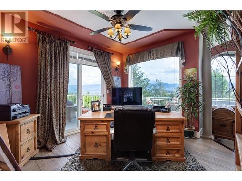 Office on main floor that could be a formal dining room too. - 1831 Horizon Drive, West Kelowna, BC - Indoor Photo Showing Office