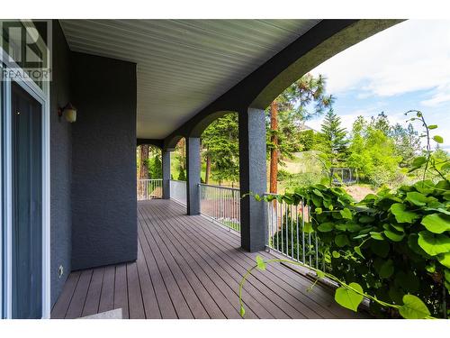 lower floor deck - 1831 Horizon Drive, West Kelowna, BC - Outdoor With Deck Patio Veranda With Exterior