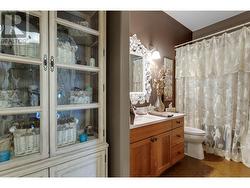 Full bathroom on  lower floor - 