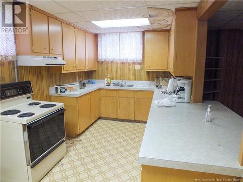 285 Juniper Road, Juniper, NB - Indoor Photo Showing Kitchen With Double Sink