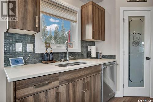 503 Pichler Way, Saskatoon, SK - Indoor Photo Showing Kitchen With Double Sink