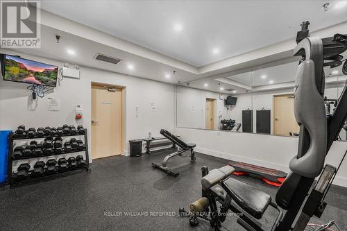 1401 - 3000 Bathurst Street, Toronto (Englemount-Lawrence), ON - Indoor Photo Showing Gym Room