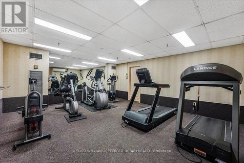 1401 - 3000 Bathurst Street, Toronto (Englemount-Lawrence), ON - Indoor Photo Showing Gym Room