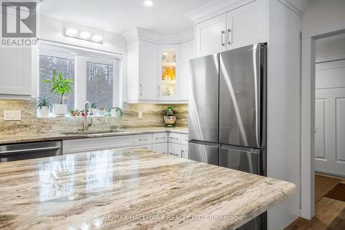 1140 Somerville 3Rd Conc., Kawartha Lakes, ON - Indoor Photo Showing Kitchen With Stainless Steel Kitchen With Upgraded Kitchen