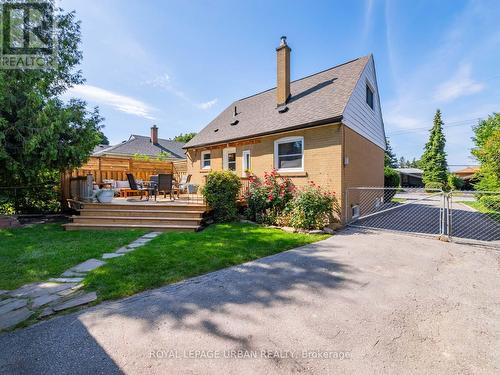 93 Hadrian Drive, Toronto (Elms-Old Rexdale), ON - Outdoor With Deck Patio Veranda