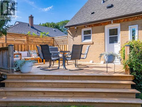 93 Hadrian Drive, Toronto (Elms-Old Rexdale), ON - Outdoor With Deck Patio Veranda With Exterior