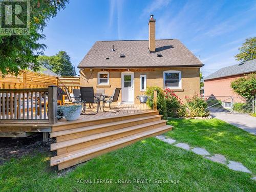 93 Hadrian Drive, Toronto (Elms-Old Rexdale), ON - Outdoor With Deck Patio Veranda