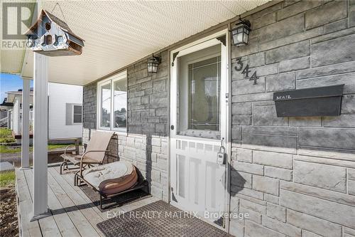 344 Abbott Street, Hawkesbury, ON - Outdoor With Deck Patio Veranda With Exterior