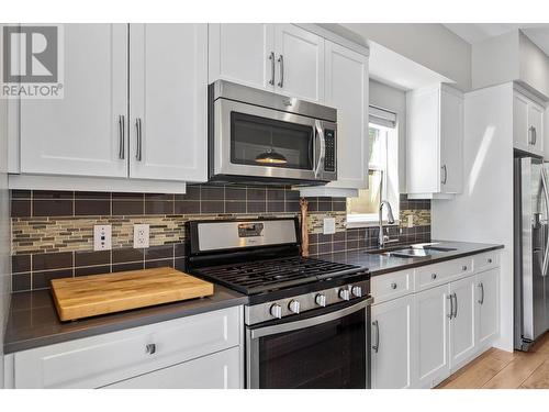 2490 Tuscany Drive Unit# 45, West Kelowna, BC - Indoor Photo Showing Kitchen With Stainless Steel Kitchen With Upgraded Kitchen