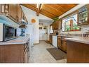 1195 Kirkpatrick Road, Tappen, BC  - Indoor Photo Showing Kitchen With Double Sink 