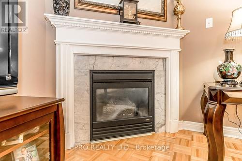 43 Coolsprings Crescent, Caledon, ON - Indoor Photo Showing Living Room With Fireplace