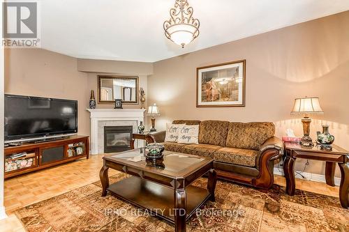 43 Coolsprings Crescent, Caledon, ON - Indoor Photo Showing Living Room With Fireplace