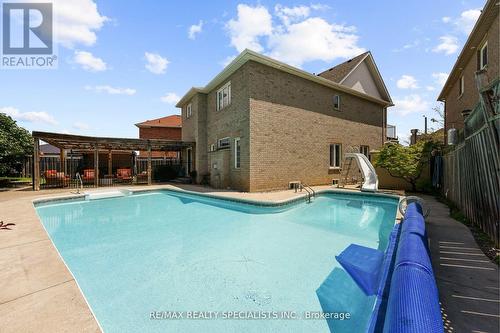 110 Pappain Crescent, Brampton (Snelgrove), ON - Outdoor With In Ground Pool