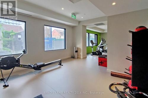 2302 - 55 Ontario Street, Toronto (Moss Park), ON - Indoor Photo Showing Gym Room