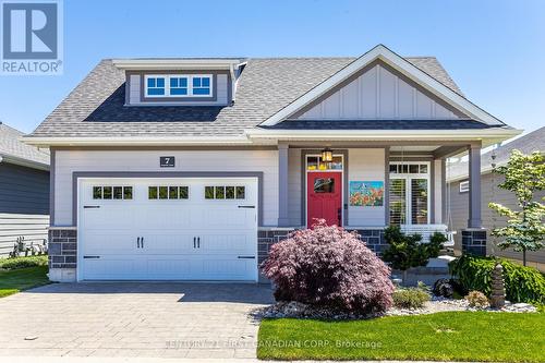 7 Sunrise Lane, Lambton Shores (Grand Bend), ON - Outdoor With Facade