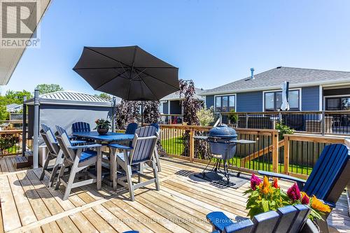 7 Sunrise Lane, Lambton Shores (Grand Bend), ON - Outdoor With Deck Patio Veranda With Exterior