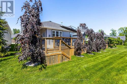 7 Sunrise Lane, Lambton Shores (Grand Bend), ON - Outdoor With Deck Patio Veranda