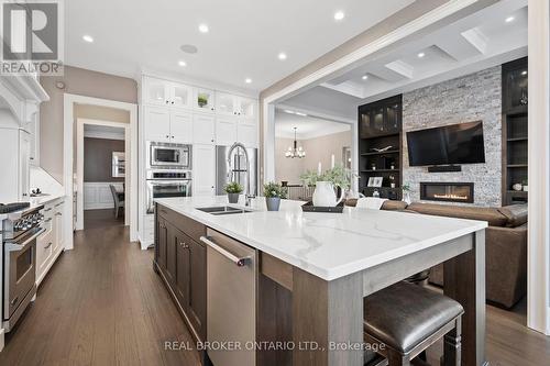 51 Fall Harvest Drive, Kitchener, ON - Indoor Photo Showing Kitchen With Double Sink With Upgraded Kitchen