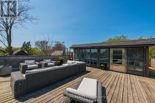 126 Sears Street, Toronto (Greenwood-Coxwell), ON - Outdoor With Deck Patio Veranda