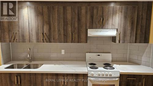 Bsmt - 16 Gamson Crescent, Brampton (Sandringham-Wellington), ON - Indoor Photo Showing Kitchen With Double Sink