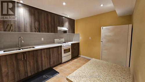 Bsmt - 16 Gamson Crescent, Brampton (Sandringham-Wellington), ON - Indoor Photo Showing Kitchen With Double Sink