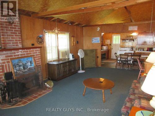 82 Lake Road, Trent Hills, ON - Indoor Photo Showing Living Room With Fireplace