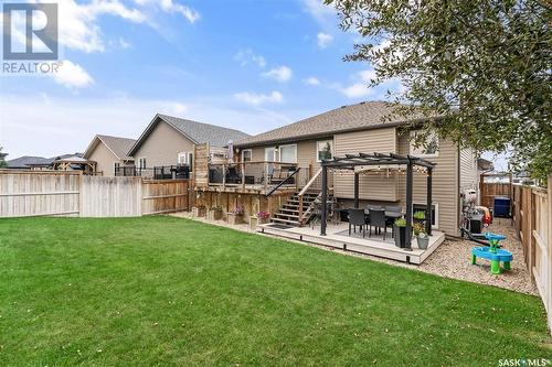 730 Hargreaves Crescent, Saskatoon, SK - Outdoor With Deck Patio Veranda