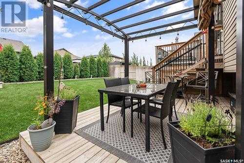 730 Hargreaves Crescent, Saskatoon, SK - Outdoor With Deck Patio Veranda With Exterior