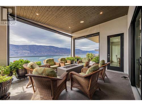 3572 Wild Rose Road, Kelowna, BC - Outdoor With Deck Patio Veranda With View With Exterior