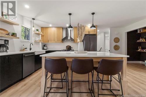 46 Patriot Court, Salisbury, NB - Indoor Photo Showing Kitchen With Upgraded Kitchen